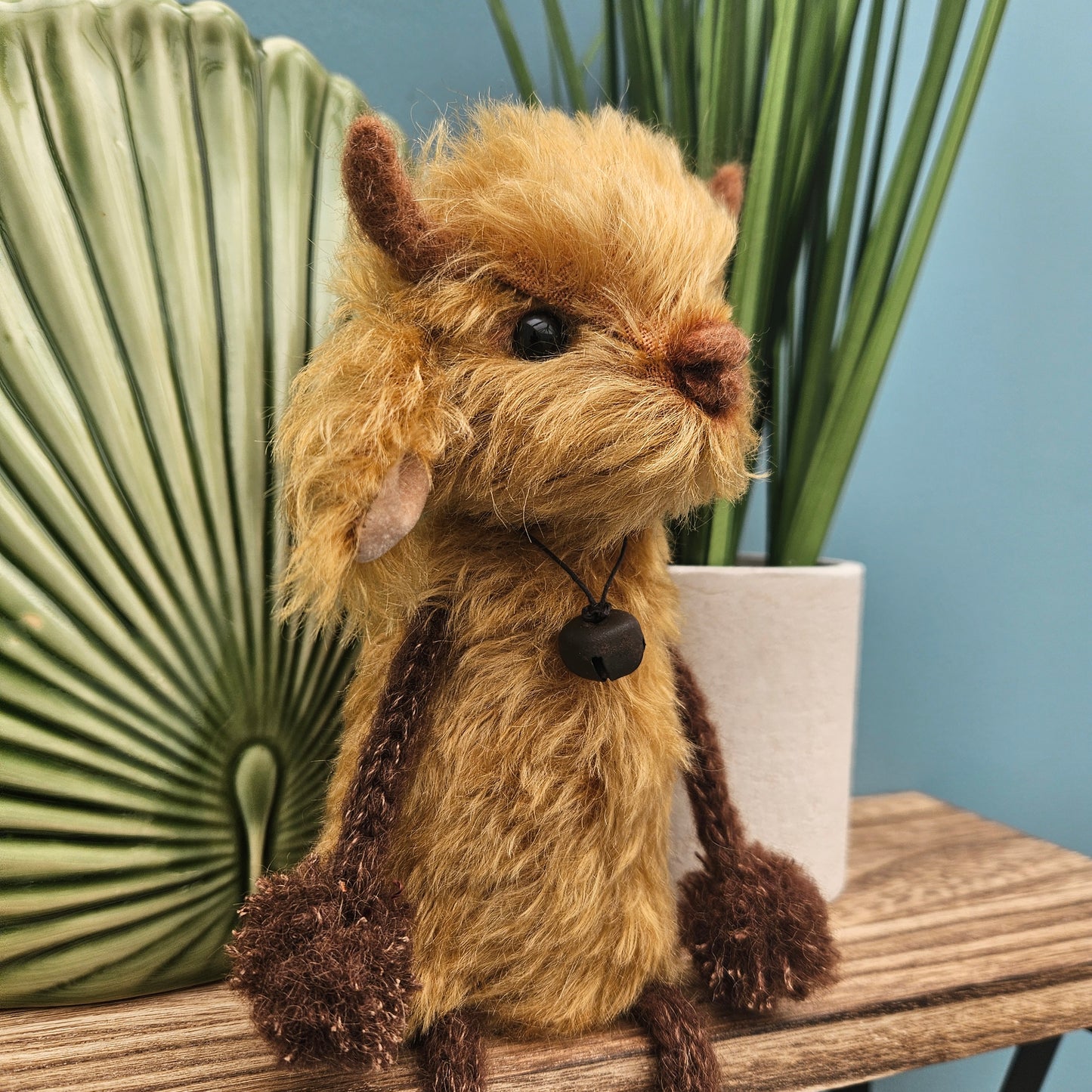 Highland Cow Shelf Sitter #3